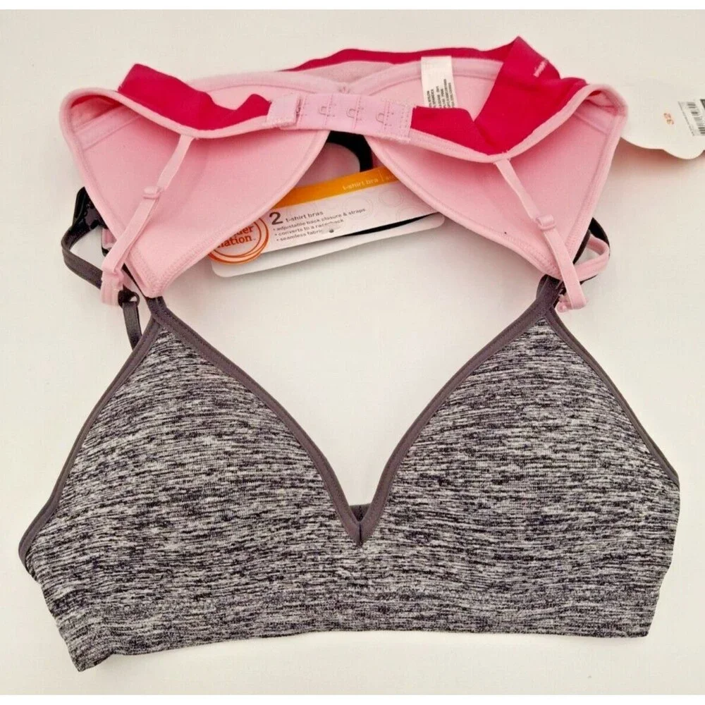 NWT Wonder Nation Girls Bra 2-Pack Size 32 (Size 7/8)